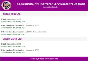 ICAI Results
